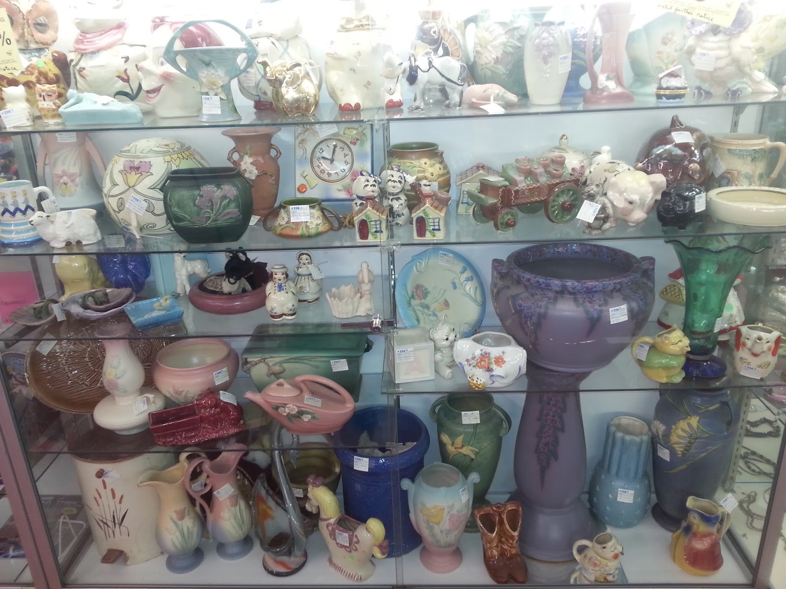 Antique Pottery and Glass Market Hunter Centerville Antique Mall