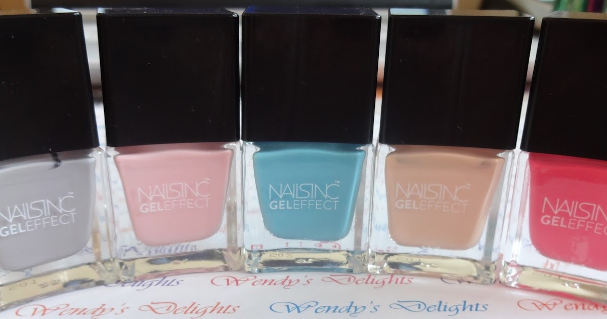 Wendy's Delights Nails Inc Gel Effect Collection (Minis)