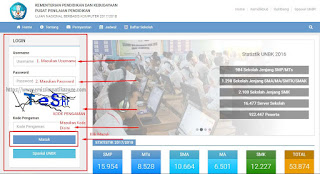 Cara Mengisi Data Sekolah Di Web UNBK Kemdikbud