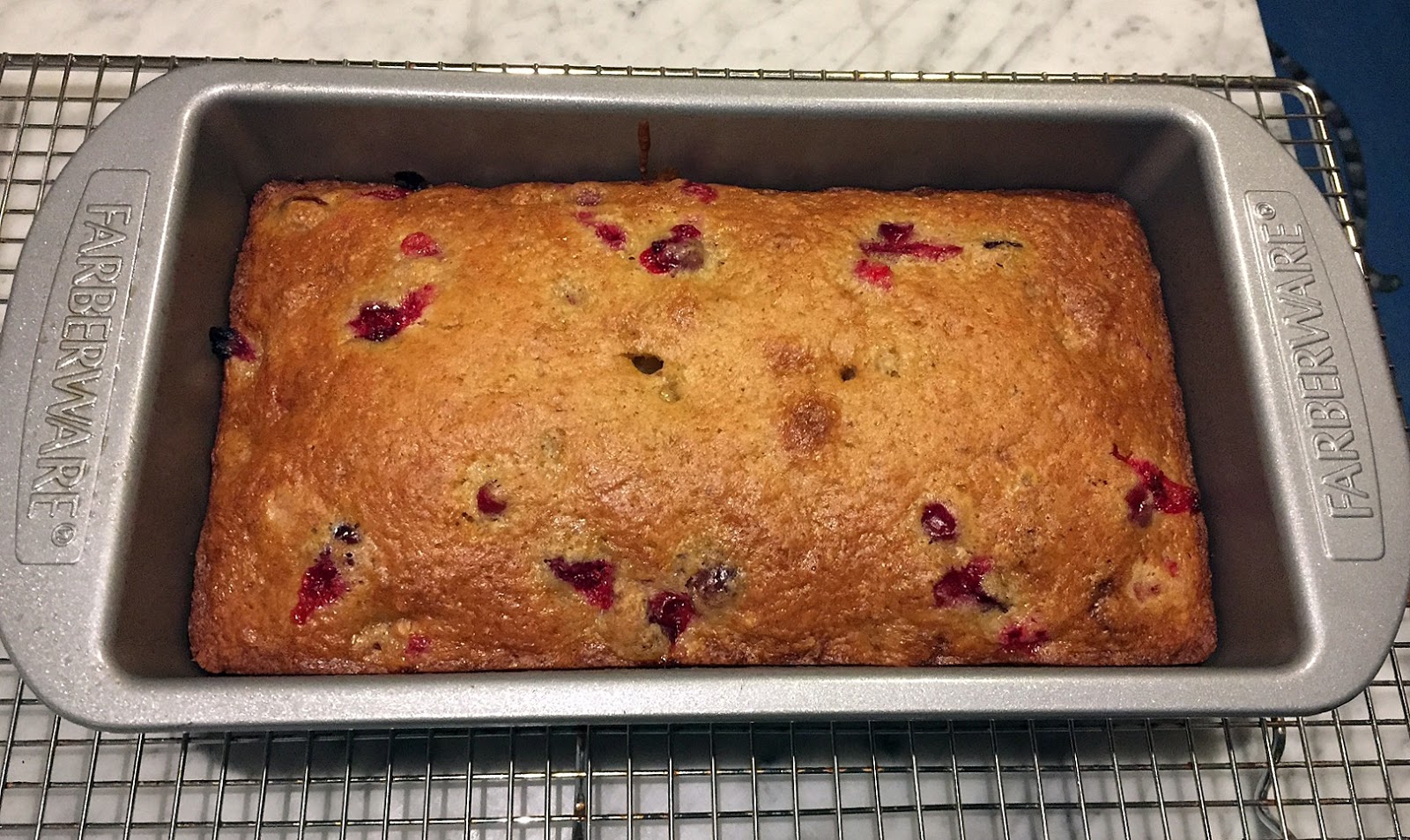 A Cake Bakes in Brooklyn Cranberry FruitNut Bread