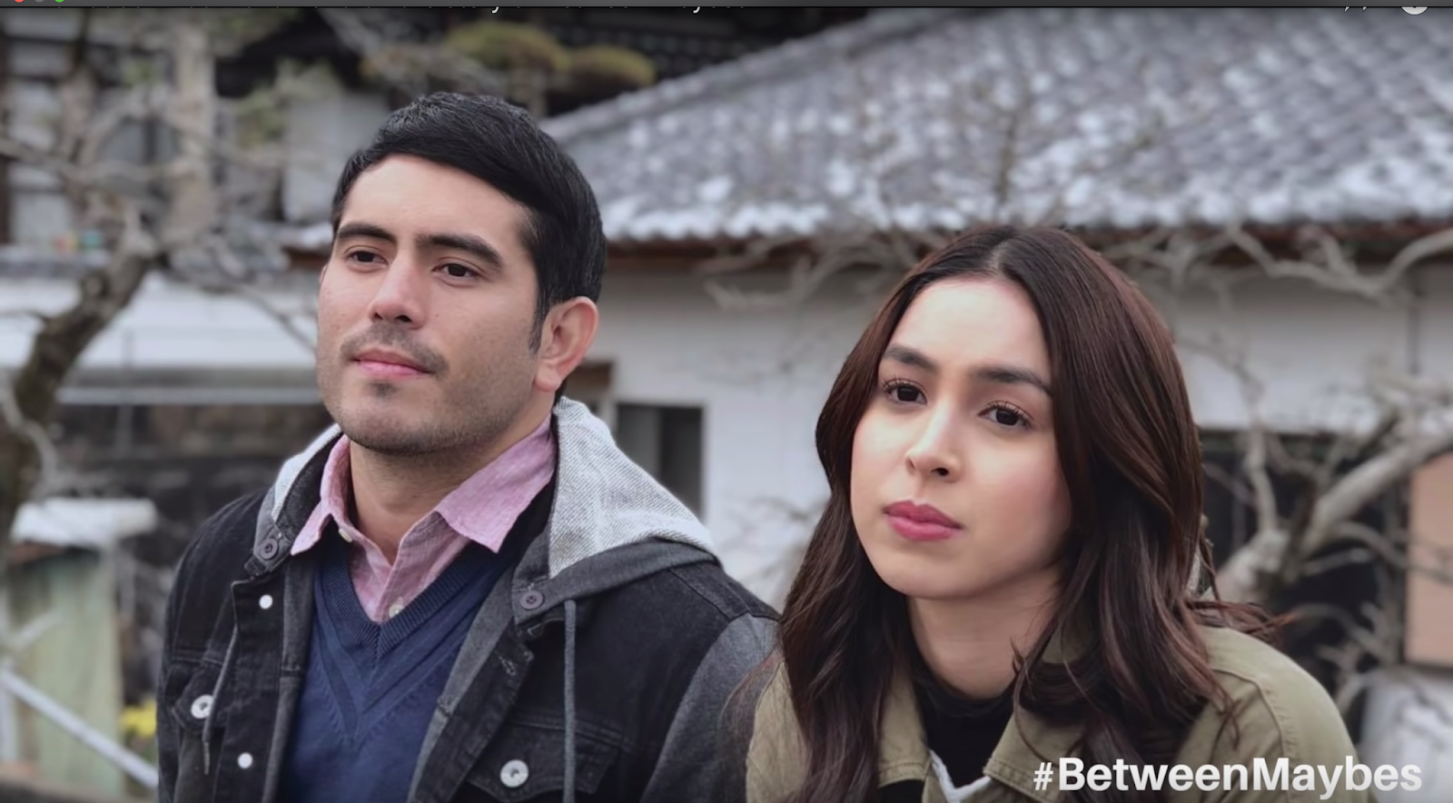 Gerald Anderson as Louie and Julia Barretto as Hazel in ‘Between Maybes’