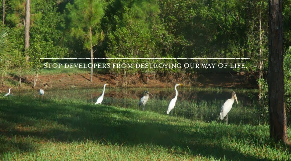 Stop overdevelopment in the Acreage and Loxahatchee