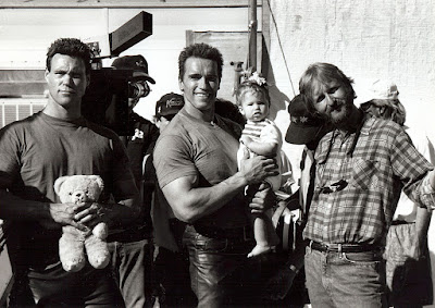 Arnold Schwarzenegger detrás de las cámaras