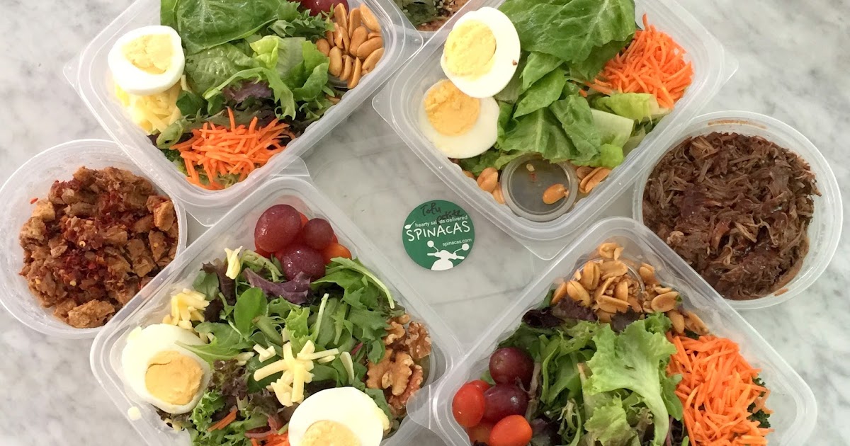Spinacas Hearty Salads Delivered