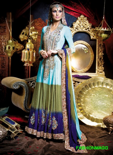 Fashion & Style: Indian-Pakistani Bridal Dresses-Bridal Dresses By Gul ...
