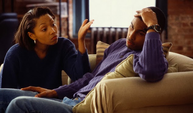 Image result for black couple quarrelling