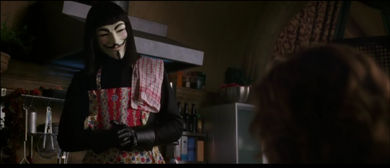 V for Vendetta Eggs In The Basket