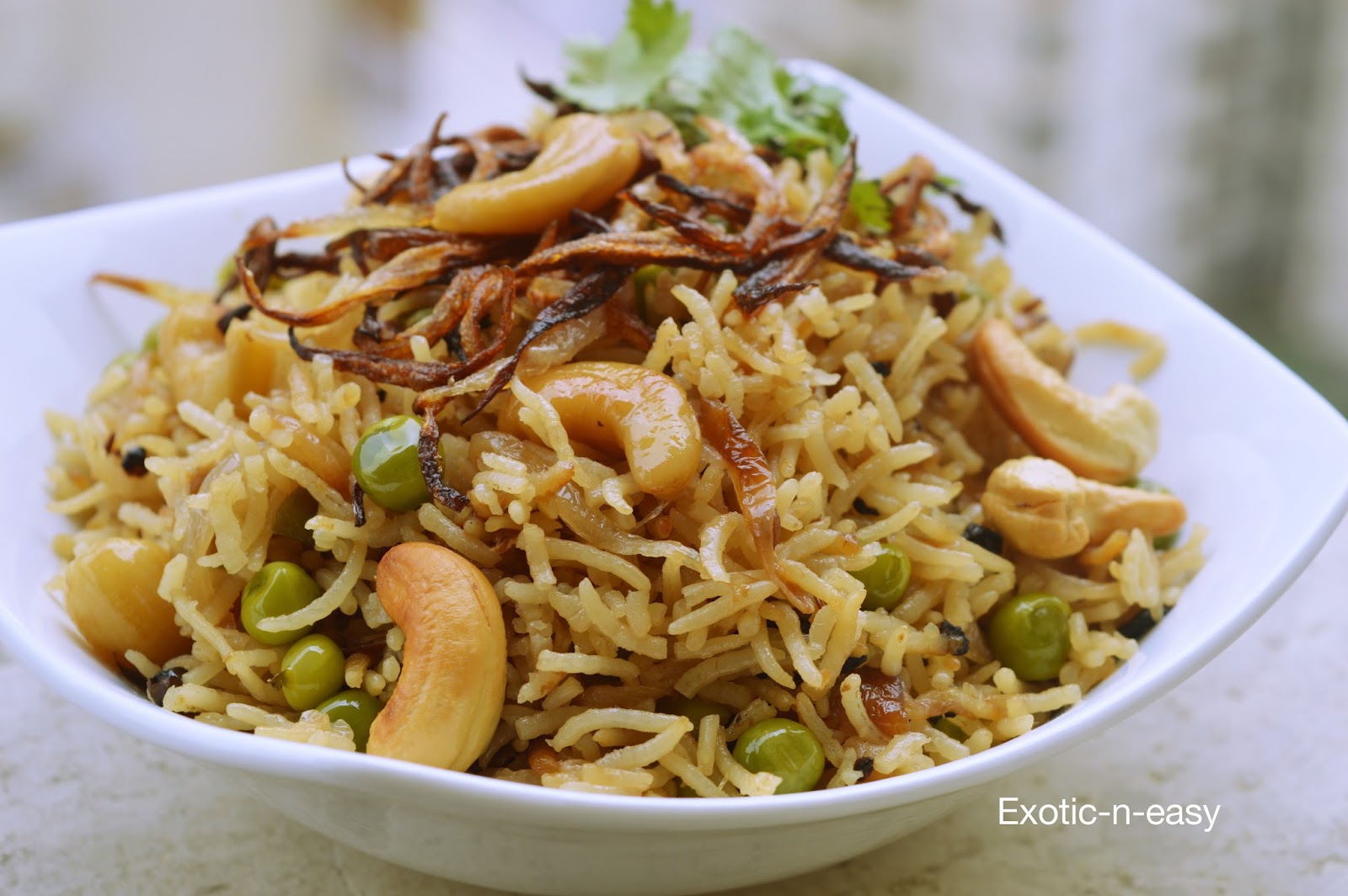 exoticneasy cooking Kewra Dry Fruit Rice