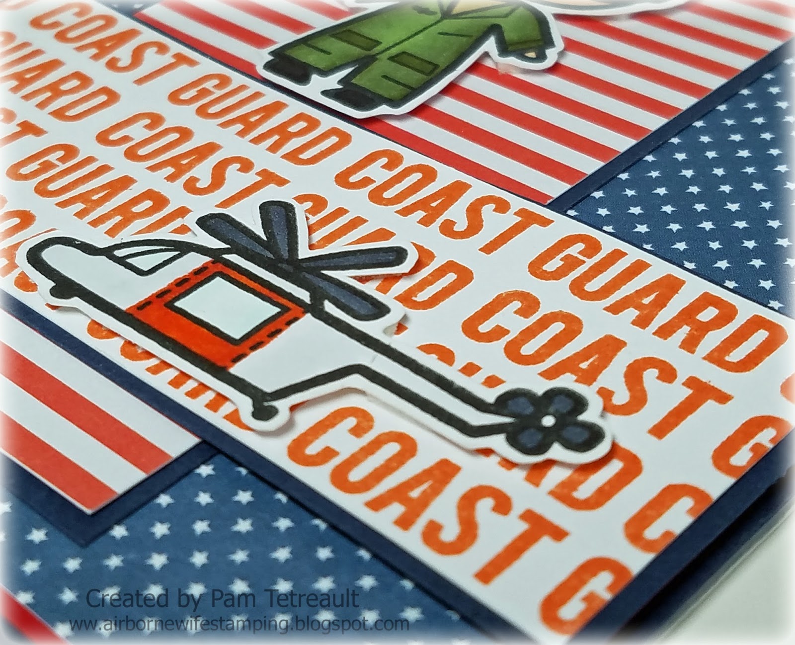 airbornewife's stamping spot Sweet Stamp Shop April Release "MILITARY