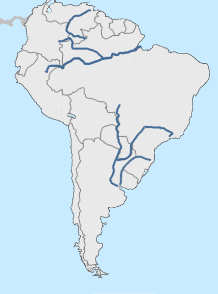 Important Facts Regarding Major Rivers Of South America GENERAL Important Facts Regarding Major Rivers Of South America GENERAL
