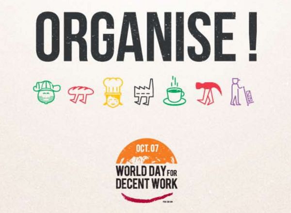 
World Day for Decent Work - Ημέρα για την Aξιοπρεπή Eργασία
