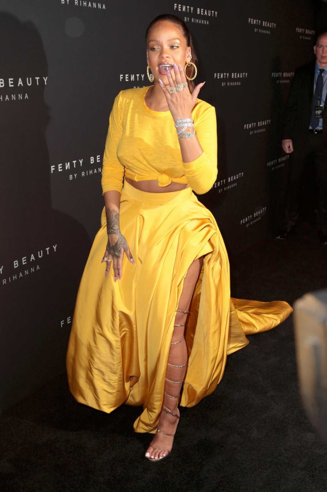 Rihanna Wore the Perfect Yellow Dress