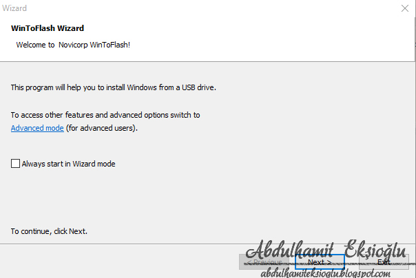 Wintoflash Ile Windows Xp Vista 7 8 8 1 Ve 10 Boot Olusturmak Resimli Anlatim Teknoz Net