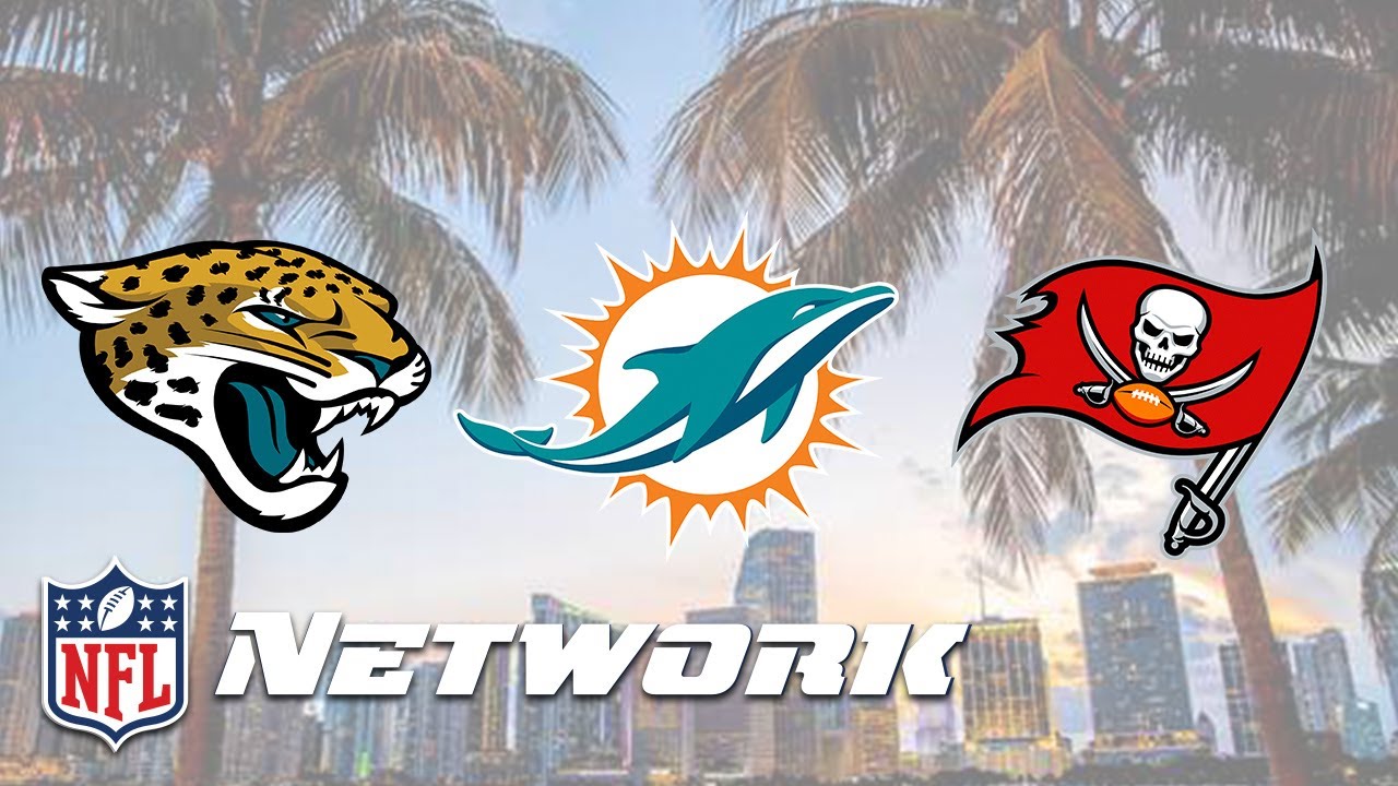 the three nfl teams in florida left to right jacksonville jaguars miami dolphins tampa bay buccaneers the three nfl teams in florida left to right jacksonville jaguars miami dolphins tampa bay buccaneers