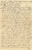 First page of a letter from Levi Spaulding to his nephew Lyman Spaulding, August 22, 1863.