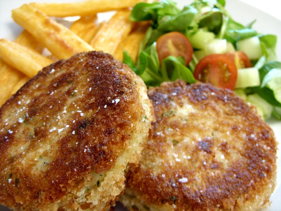 Jenny Eatwell's Rhubarb & Ginger Smoked Haddock Fishcakes (by Captain
