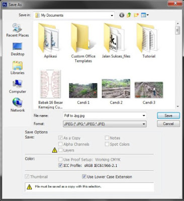 Cara Merubah File PDF Menjadi JPG Dengan Photoshop