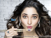 tamanna photos, sexy south indian celeb tamanna eating something by chop stick.