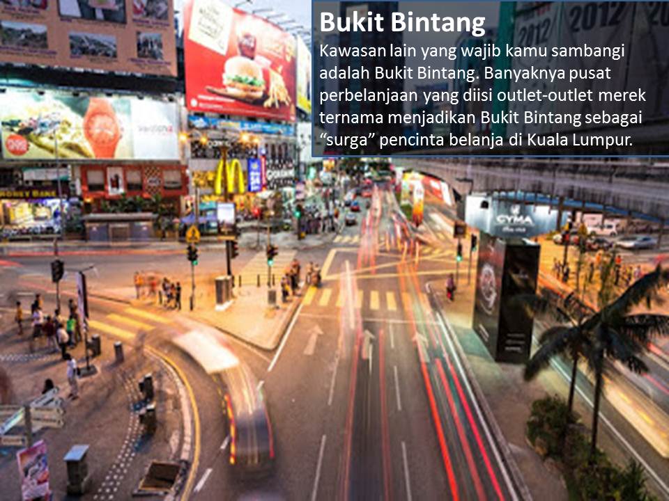Bukit Bintang Tempat wisata di Malaysia