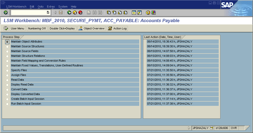 SAP FICO Central Mass Creation of Vendor (Supplier) Master Records through LSMW