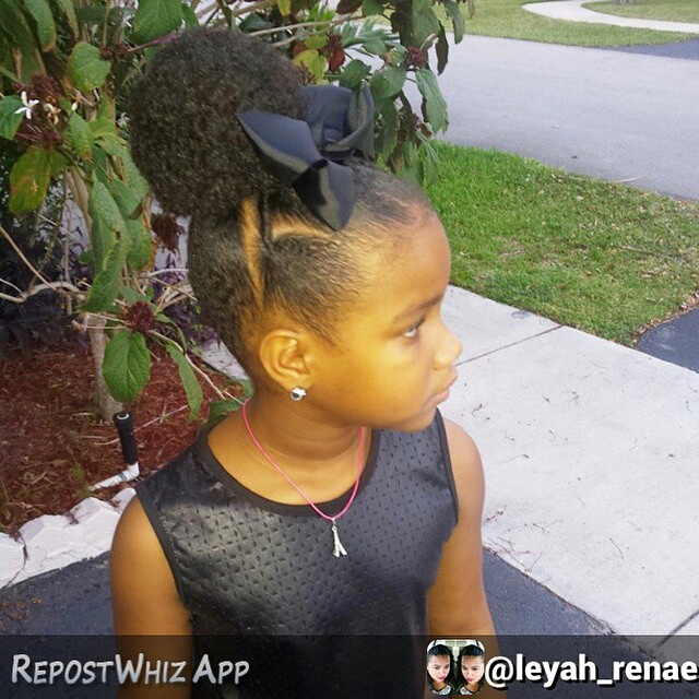 20 Natural Hair Styles For Children Nappilynigeriangirl