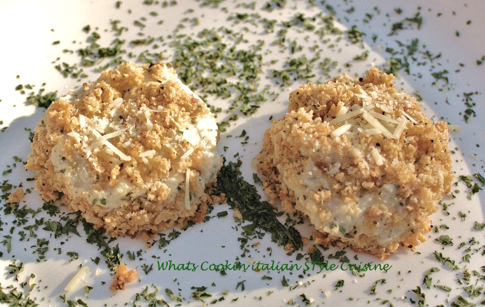 Baked Cauliflower Appetizer Bites Recipe What's Cookin' Italian Style