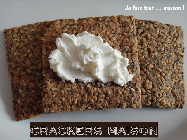 Crackers aux graines