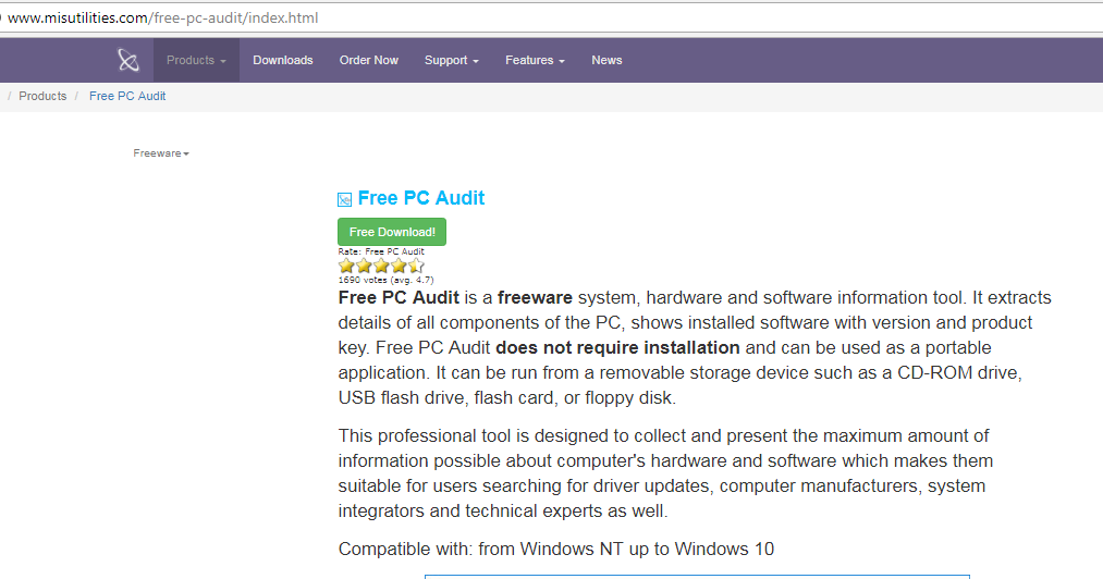 Tips and Trick AUDIT PC