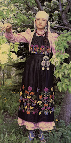 FolkCostume&Embroidery: Village costume of Tatarstan