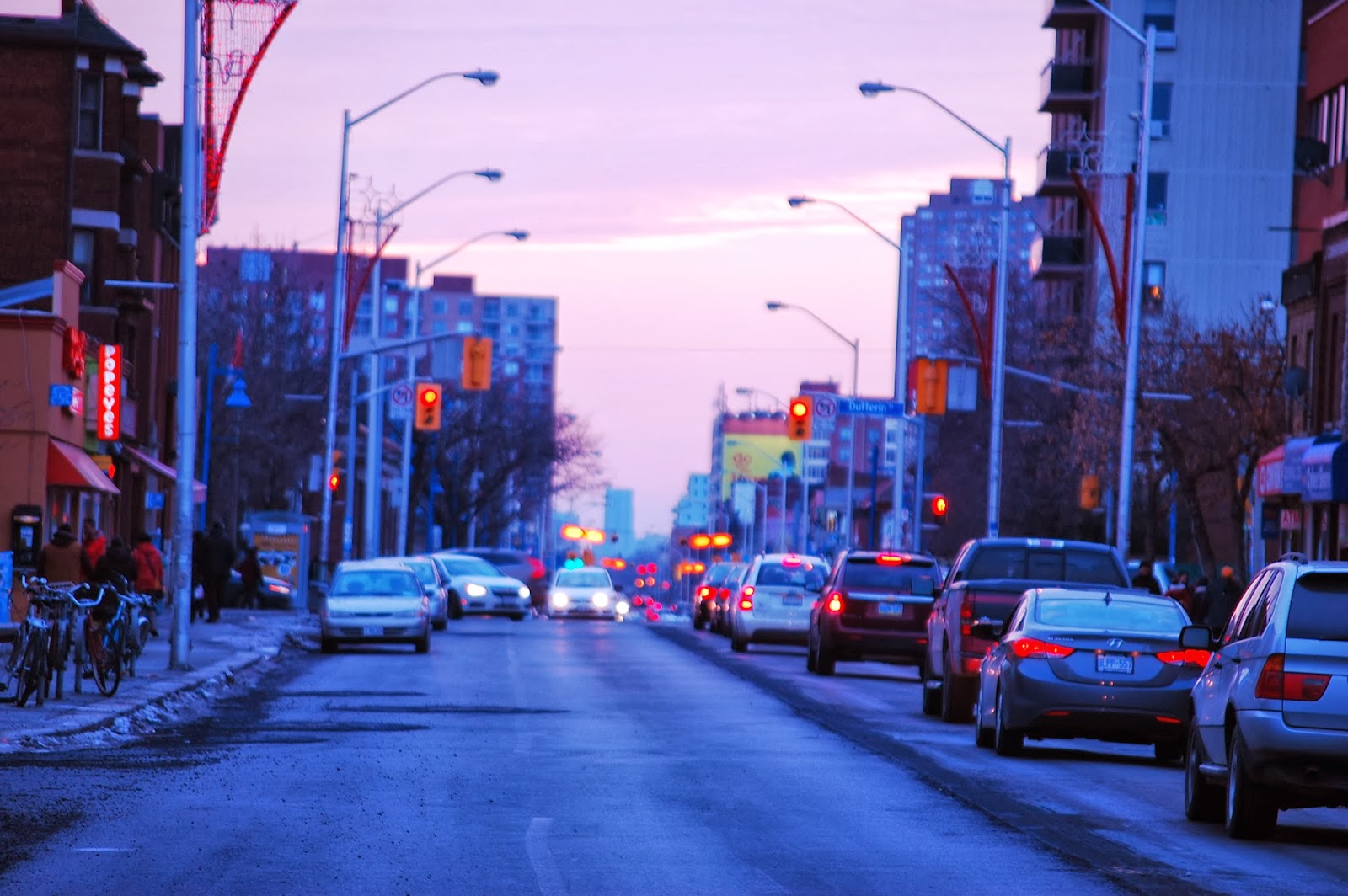 Toronto things Toronto Pictures Bloor and Dufferin Road to Sunset
