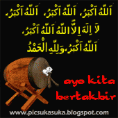 Gambar Lucu Bergerak DP BBM Lebaran Idul Fitri 1436 H