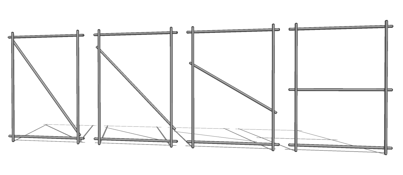 Ropes and Poles Engineering for Scouts 2 Bracing structures