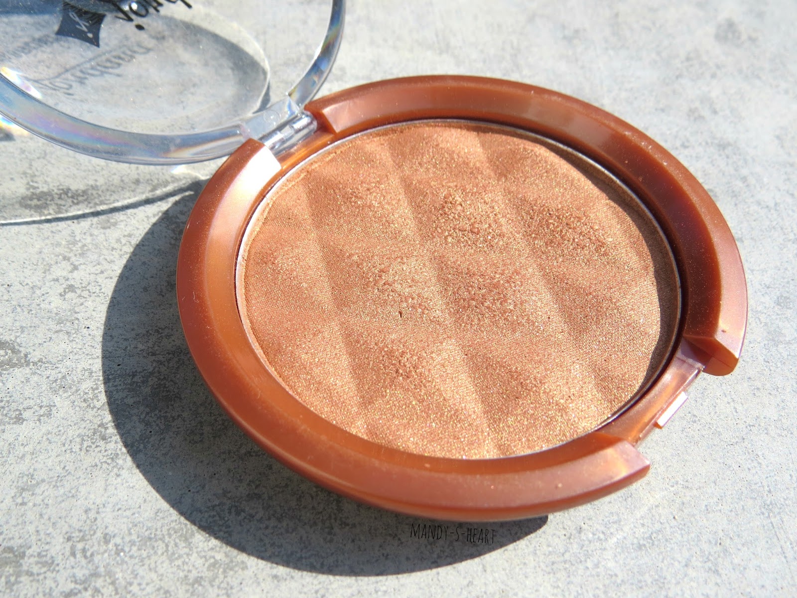 Review Jordana Powder Bronzer in Golden Bronze MandySHeart