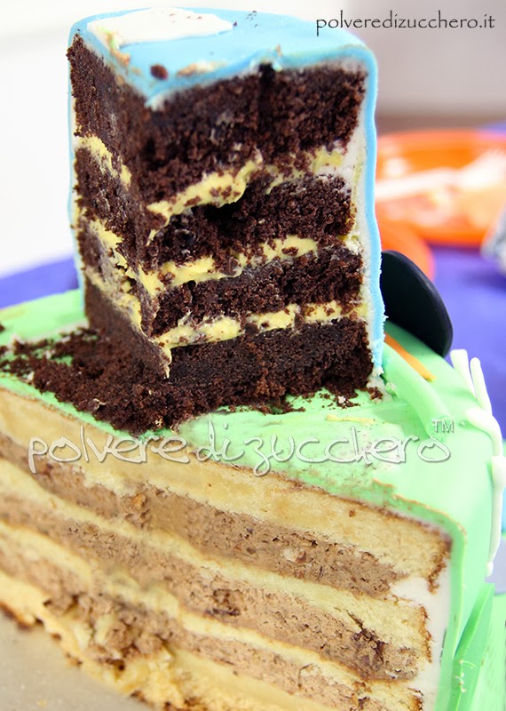 torte al cioccolato creme cake design polvere di zucchero