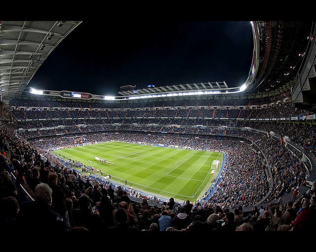 stadio Santiago Bernabeu Real Madrid