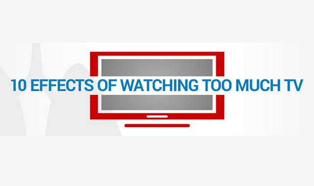Image: 10 Effects of Watching Too Much TV #infographic