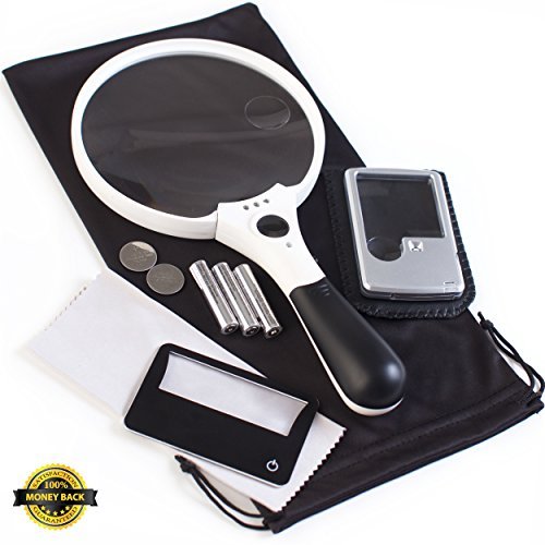 Discount 56 Off 3 Magnifier Bundle XL Quality Magnifying Glass with