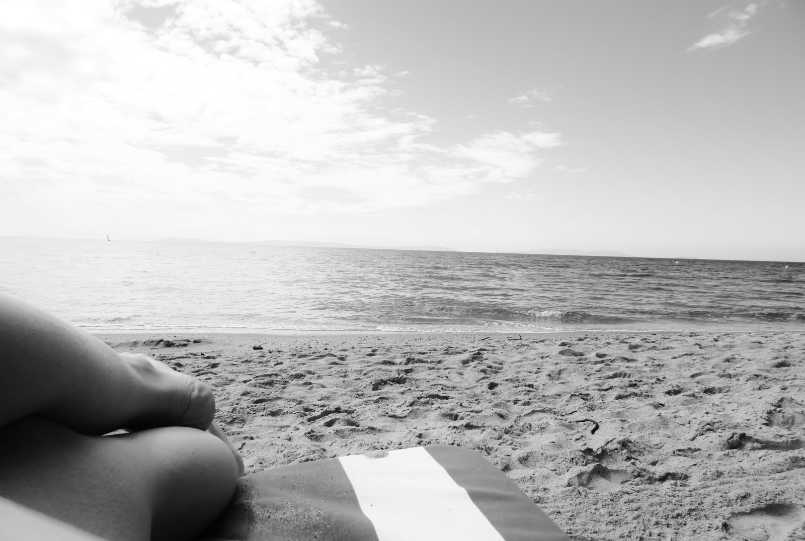 Distribution De Colin En Noir Et Blanc Mes Photographies : La Plage en Noir et Blanc