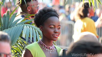 The Jungle Book Red Carpet Premiere Lupita Nyong'o on the red carpet