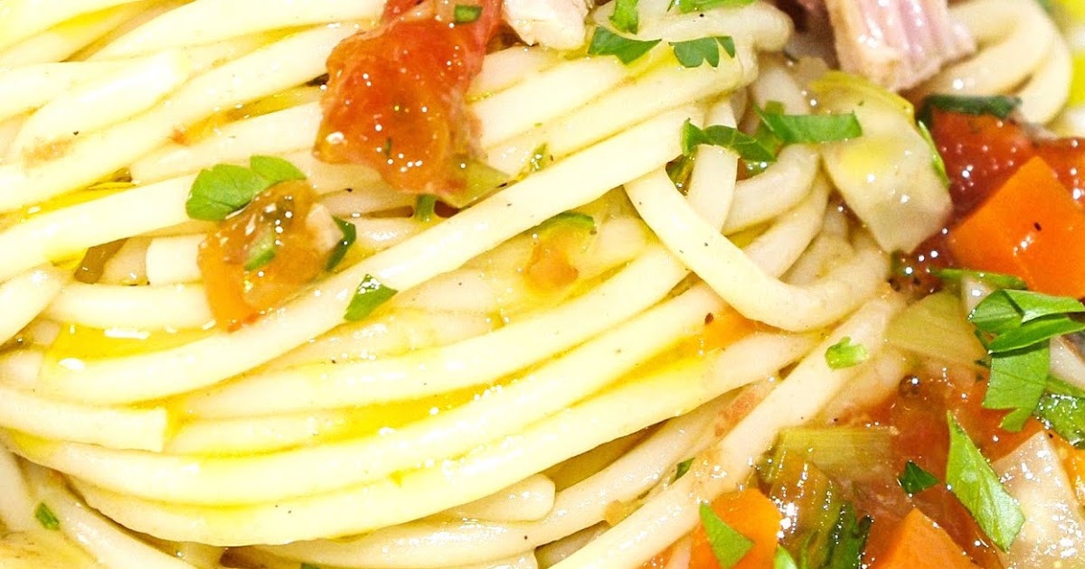 stuttgartcooking: Spaghetti mit Thunfisch und Gemüse