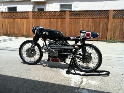 Sd Moto Co Honda Cb175 Cafe Racer 1972