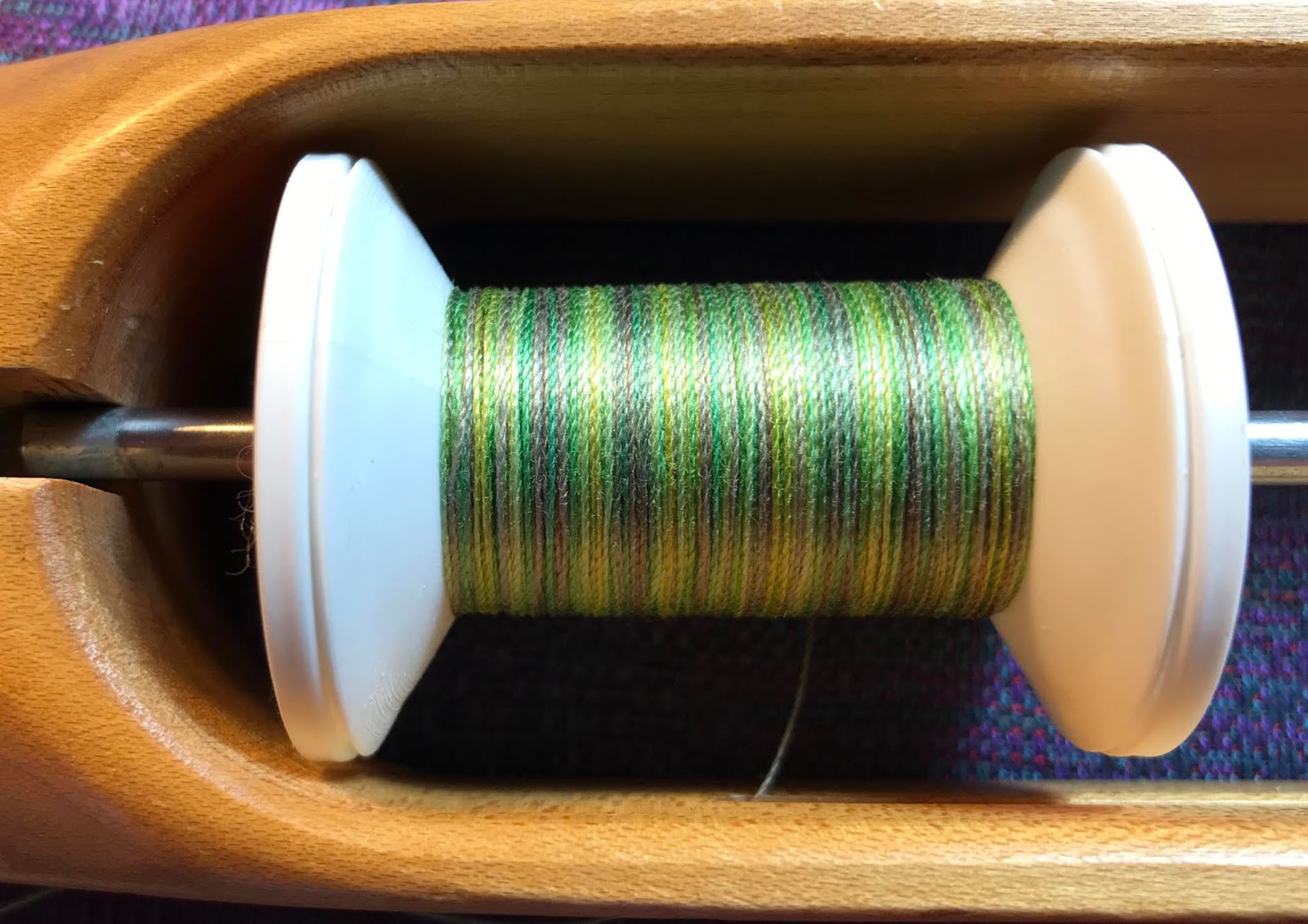 Random Acts of Color Sett and ReSett Weaving Circles with Echo and Jin