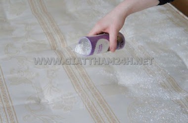 Mẹo tẩy nhanh các vết bẩn trên nệm