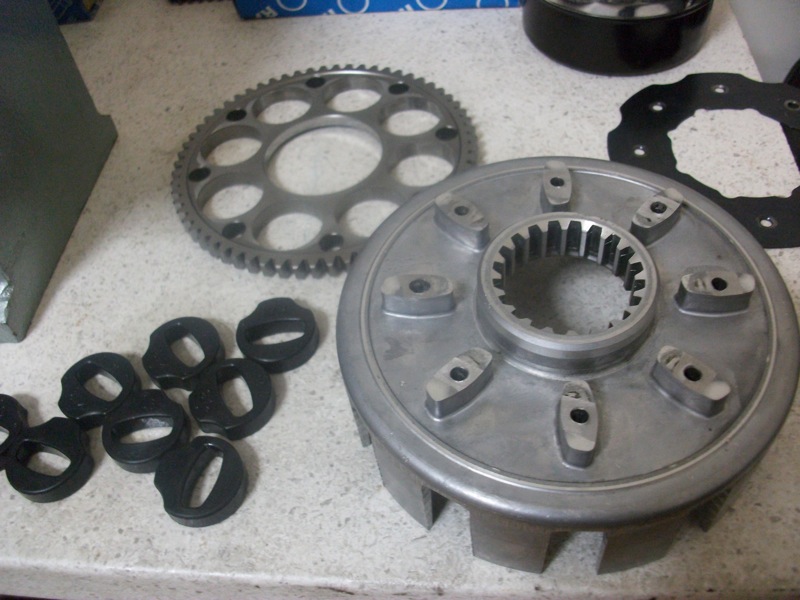 How I converted a wet clutch basket for use with a FCC Dry Clutch (Part 2)