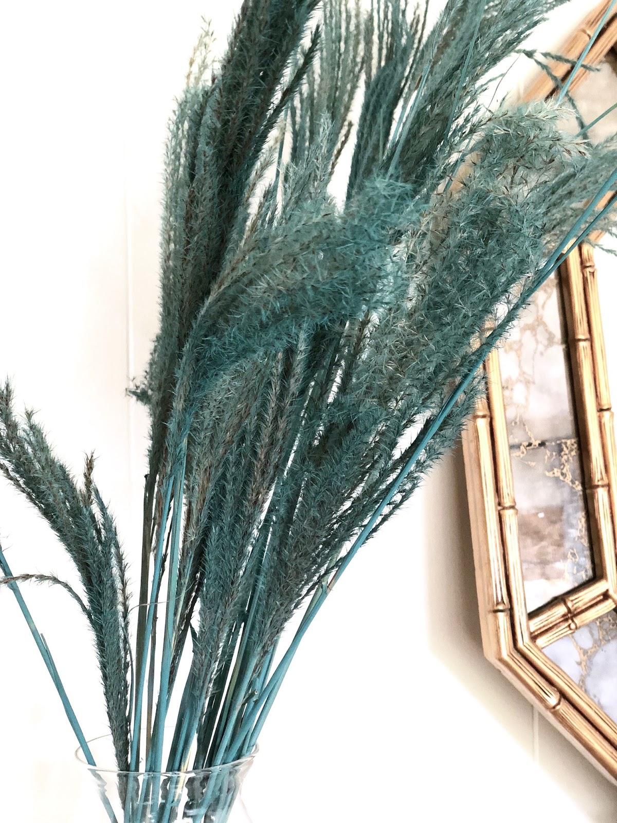 Painted Pampas Grass Decor Harlow & Thistle