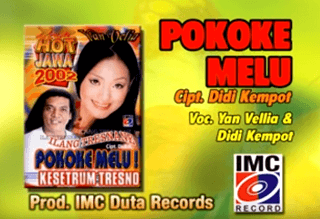 Lirik Lagu Pokoke Melu - Didi Kempot