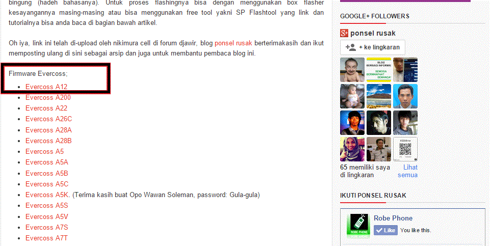 Untuk langkah-langkah lengkap cara flash evercoss a12 dapat dilihat di sini.