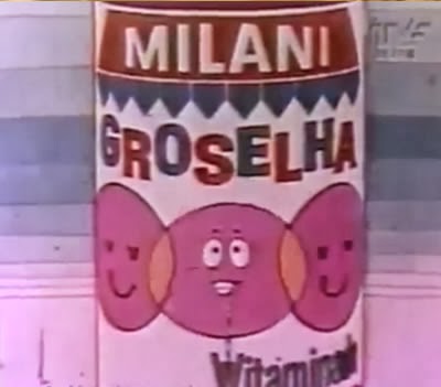 Propaganda da Groselha Milani nos anos 70. Jingle marcante para a época.