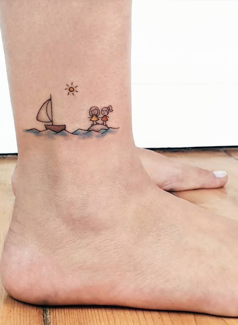 Mini tatuagens coloridas Mini tatuagens coloridas
