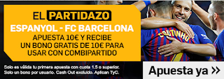 betfair promocion 10 euros Espanyol vs Barcelona 8 diciembre betfair promocion 10 euros Espanyol vs Barcelona 8 diciembre